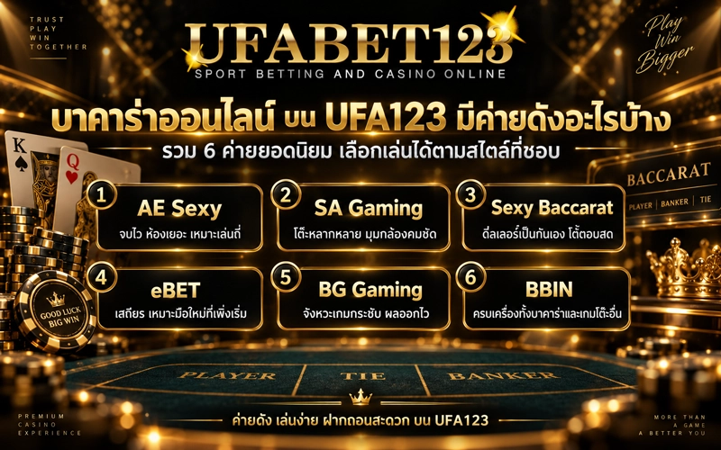 บาคาร่าออนไลน์บน-UFA123